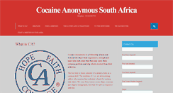 Desktop Screenshot of ca.org.za
