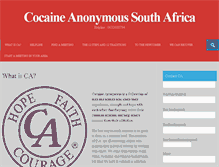 Tablet Screenshot of ca.org.za