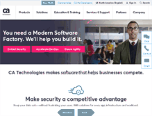 Tablet Screenshot of ca.com
